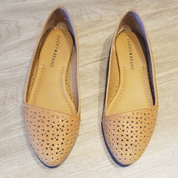 Lucky Brand Shoes - Lucky Brand | tan leather flats